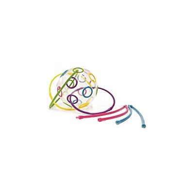 Edushape BSM Giocattolo di risveglio Palle da infilare, con Allacciatura maligna, , Multicolore Edushape BSM Giocattolo di risveglio Palle da infilare, con Allacciatura maligna, , Multicolore