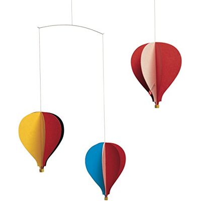 Flensted Mobiles Balloon 3 Mobile, Acciaio, Multicolore, 45 x 38 cm Flensted Mobiles Balloon 3 Mobile, Acciaio, Multicolore, 45 x 38 cm