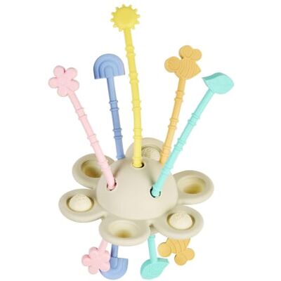Nattou Silicone Montessori Baby │ 6-12 18 Mesi │ Giocattoli sensoriali │ Giocattoli di attività per Neonati │ Corda in Silicone Senza BPA, 20 cm, Multicolore Nattou Silicone Montessori Baby │ 6-12 18 Mesi │ Giocattoli sensoriali │ Giocattoli di attività per Neonati │ Corda in Silicone Senza BPA, 20 cm, Multicolore