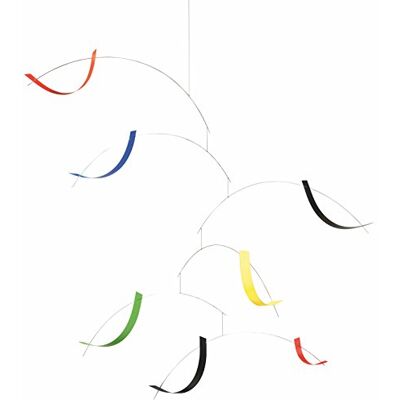 Flensted Mobiles Flensted Giostrina sospesa Breeze, 76 cm, in plastica, realizzata a mano in Danimarca Flensted Mobiles Flensted Giostrina sospesa Breeze, 76 cm, in plastica, realizzata a mano in Danimarca
