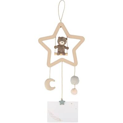 KALOO Rêves De Douceur Giostrina in Legno Personalizzabile 50 cm Giostrina in Legno per Neonati Decorazione Cameretta Dalla Nascita, K220002 KALOO Rêves De Douceur Giostrina in Legno Personalizzabile 50 cm Giostrina in Legno per Neonati Decorazione Cameretta Dalla Nascita, K220002
