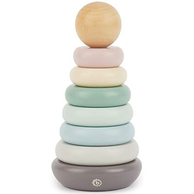BIECO Torre Montessori per bambini Torre Impilabile bambini Giochi Legno Giochi Montessori 9 Mesi Arcobaleno Legno Montessori Giochi Bambini 1 anno Torre impilabile Legno Torre Anelli legno BIECO Torre Montessori per bambini Torre Impilabile bambini Giochi Legno Giochi Montessori 9 Mesi Arcobaleno Legno Montessori Giochi Bambini 1 anno Torre impilabile Legno Torre Anelli legno