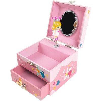 Trousselier Principesse Scatola Portagioie Musicale, Rosa Trousselier Principesse Scatola Portagioie Musicale, Rosa