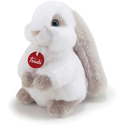 Trudi Coniglio Clemente Coniglietto Peluche Mascotte e animali fattoria. Regalo del compleanno e festa mamma e papà 13x20x17cm taglia S Animali da fattoria modello 23704 Trudi Coniglio Clemente Coniglietto Peluche Mascotte e animali fattoria. Regalo del compleanno e festa mamma e papà 13x20x17cm taglia S Animali da fattoria modello 23704