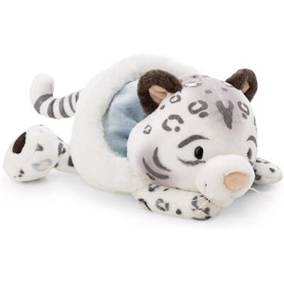 NICI Eleni Snowbell Leopardo delle nevi di peluche, morbido e tenero pupazzo per coccole e giochi, per adulti e bambini, 20 cm, bianco NICI Eleni Snowbell Leopardo delle nevi di peluche, morbido e tenero pupazzo per coccole e giochi, per adulti e bambini, 20 cm, bianco