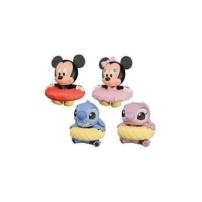 Clementoni Disney Baby Happy Bath Friends, Giochi Bagnetto Galleggianti 4+ Mesi, Gomma Morbida Senza Fori Antimuffa, 1 Personaggio Casuale, 17624 Clementoni Disney Baby Happy Bath Friends, Giochi Bagnetto Galleggianti 4+ Mesi, Gomma Morbida Senza Fori Antimuffa, 1 Personaggio Casuale, 17624