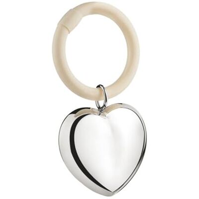 Zilverstad , Sonaglio con Ciondolo a Cuore, 10 x 5,5 x 1 cm, Argento (Silber) Zilverstad , Sonaglio con Ciondolo a Cuore, 10 x 5,5 x 1 cm, Argento (Silber)