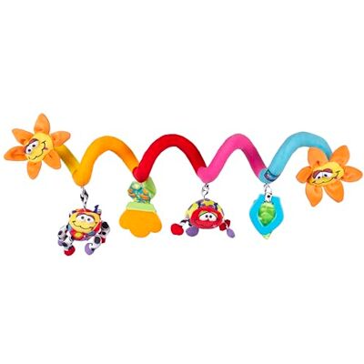 Playgro Spirale da Passeggino con Coccinelle, A Partire dalla Nascita, Multicolore, 40194 Playgro Spirale da Passeggino con Coccinelle, A Partire dalla Nascita, Multicolore, 40194