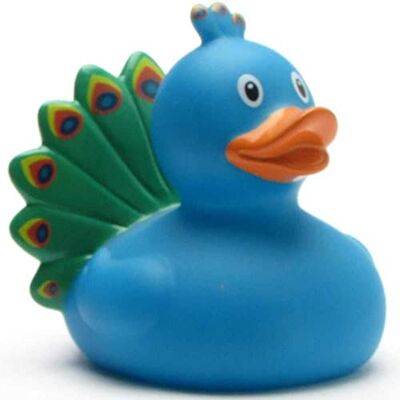 Duckshop Rubber Duck Peacock anatra di bagno paperella di bagno anatra di gomma Gioco per il bagnetto Duckshop Rubber Duck Peacock anatra di bagno paperella di bagno anatra di gomma Gioco per il bagnetto