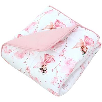 TupTam Tappeto gioco neonato 120x120 cm – Imbottito, morbido, cotone, Fata Rosa TupTam Tappeto gioco neonato 120x120 cm – Imbottito, morbido, cotone, Fata Rosa