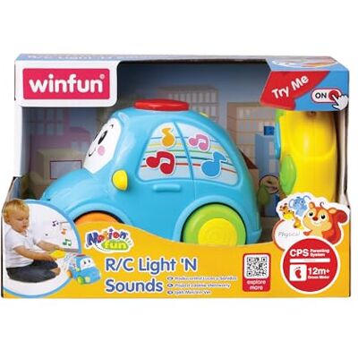 winfun Auto per Bambini radiocomandata con Volante, Colore Blu (Cpa Toy Group ) winfun Auto per Bambini radiocomandata con Volante, Colore Blu (Cpa Toy Group )