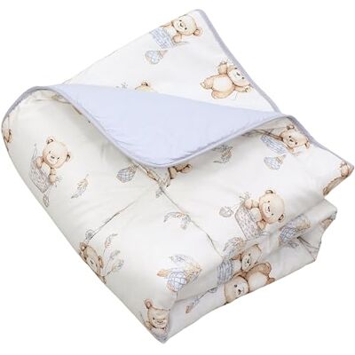 TupTam Tappeto gioco neonato 120x120 cm – Imbottito, morbido, cotone, Orsacchiotti in cesto Beige Ecrù TupTam Tappeto gioco neonato 120x120 cm – Imbottito, morbido, cotone, Orsacchiotti in cesto Beige Ecrù