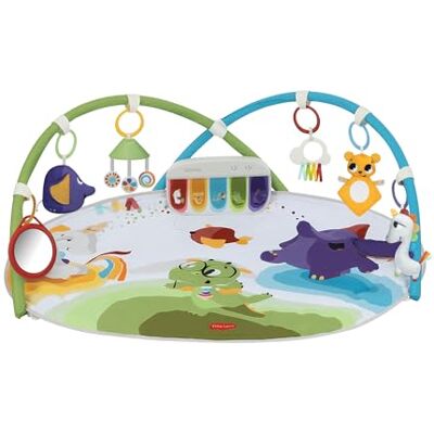 Tiny Love Gymini, Palestrina Neonato Multifunzione con Musica, Palestrina Bambini 0+ mesi, 20 Attività, Gioco Musicale interattivo, Archi Regolabili, Design Intelligente e Regolabile, Born To Party Tiny Love Gymini, Palestrina Neonato Multifunzione con Musica, Palestrina Bambini 0+ mesi, 20 Attività, Gioco Musicale interattivo, Archi Regolabili, Design Intelligente e Regolabile, Born To Party