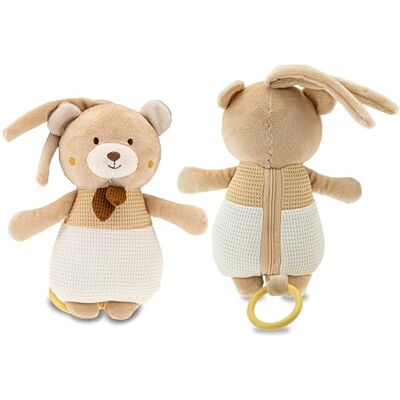 Teorema GOGO Carillon Orsetto Peluche Morbido con Ninna Nanna, da Appendere per Culla Passeggino Lettino, Gioco Sonoro Neonati 0+ Mesi, 21 cm Teorema GOGO Carillon Orsetto Peluche Morbido con Ninna Nanna, da Appendere per Culla Passeggino Lettino, Gioco Sonoro Neonati 0+ Mesi, 21 cm