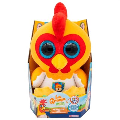 BANDAI Bartolite ABC Peluche interattivo da 30 cm, con suoni, musica e apprendimento in inglese e spagnolo, include 2 batterie AA, giocattolo educativo e divertente per bambini () BANDAI Bartolite ABC Peluche interattivo da 30 cm, con suoni, musica e apprendimento in inglese e spagnolo, include 2 batterie AA, giocattolo educativo e divertente per bambini ()