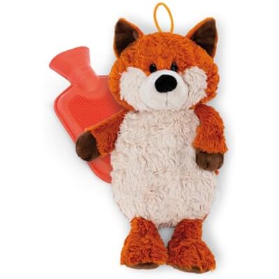 NICI Borsa dell'acqua calda a forma di volpe Fridalie, morbido animale di peluche, per adulti e bambini a partire dai 10 mesi, 300 ml, 35 cm, arancione NICI Borsa dell'acqua calda a forma di volpe Fridalie, morbido animale di peluche, per adulti e bambini a partire dai 10 mesi, 300 ml, 35 cm, arancione
