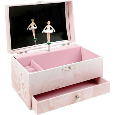 Trousselier Carillon Ballerina Rosa Carillon Portagioie Bambina Ragazza Carillon Bambina Fosforescente Musica Notturno di Chopin Porta Gioie Bambina Ballerina Regalo Trousselier Carillon Ballerina Rosa Carillon Portagioie Bambina Ragazza Carillon Bambina Fosforescente Musica Notturno di Chopin Porta Gioie Bambina Ballerina Regalo