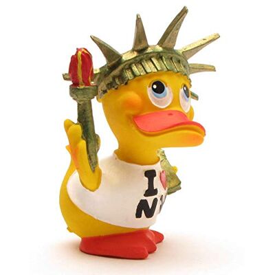 Duckshop Lady Liberty rubber Duck Bathduck H: 9,5 cm Duckshop Lady Liberty rubber Duck Bathduck H: 9,5 cm