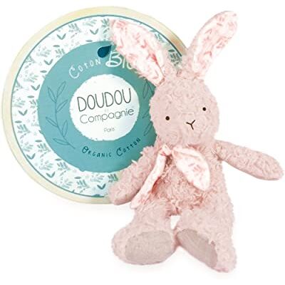 Doudou et Compagnie Pantin Coniglio Doudou Bio Rosa 25 cm DOUDOU BOTANIC Bio DC3970 Doudou et Compagnie Pantin Coniglio Doudou Bio Rosa 25 cm DOUDOU BOTANIC Bio DC3970