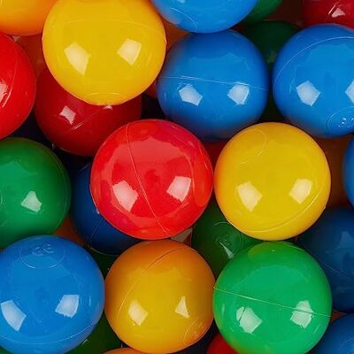 BIECO 22000525-250 Palline Colorate, di Circa 6 cm, Multicolori BIECO 22000525-250 Palline Colorate, di Circa 6 cm, Multicolori
