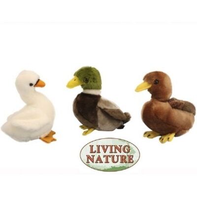 Living Nature Peluche Wild Fowl Small 3 Design, sconosciuto Living Nature Peluche Wild Fowl Small 3 Design, sconosciuto