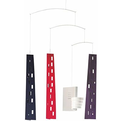 Flensted Mobiles Flensted Mobile Guggenheim New York, decorazione da appendere fatta a mano in Danimarca Flensted Mobiles Flensted Mobile Guggenheim New York, decorazione da appendere fatta a mano in Danimarca
