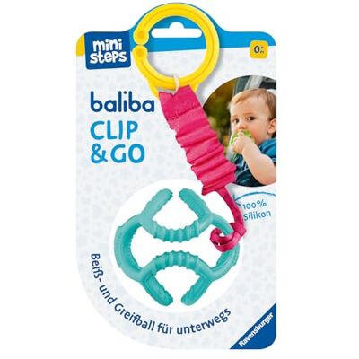 Ravensburger ministeps baliba Clip & Go turchese a partire da 0 mesi Ravensburger ministeps baliba Clip & Go turchese a partire da 0 mesi