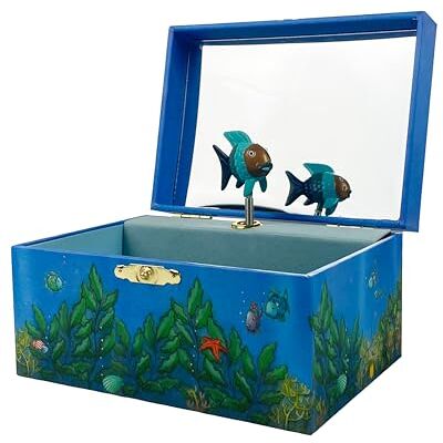 Trousselier Boîte à Segreti Musicali Segreti Musica Boite à Poisson Arc-en-Ciel Trousselier Boîte à Segreti Musicali Segreti Musica Boite à Poisson Arc-en-Ciel