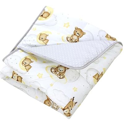 TupTam Tappeto gioco neonato 120x120 cm – Imbottito, morbido, cotone, Animali sulle nuvole/Bianco/Grigio/Beige TupTam Tappeto gioco neonato 120x120 cm – Imbottito, morbido, cotone, Animali sulle nuvole/Bianco/Grigio/Beige