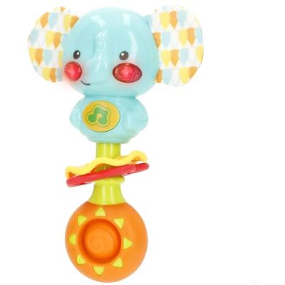 winfun Sonaglio musicale per bambini, luci e texture, 23 frasi, 13 suoni, melodie allegre, design ergonomico per piccole mani, giocattoli per bambini, regali per bambini + 3 mesi () winfun Sonaglio musicale per bambini, luci e texture, 23 frasi, 13 suoni, melodie allegre, design ergonomico per piccole mani, giocattoli per bambini, regali per bambini + 3 mesi ()