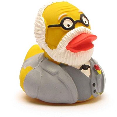 Duckshop Paperella di gomma Sigmund Freud + Etichetta Duckshop Paperella di gomma Sigmund Freud + Etichetta