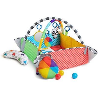 Baby Einstein Patch's 5-in-1 Colore Playspace Attività Gioca Palestra e Palla Poit, Età Neonato+, Color Playspace, 1 Count (Pack of 1) Baby Einstein Patch's 5-in-1 Colore Playspace Attività Gioca Palestra e Palla Poit, Età Neonato+, Color Playspace, 1 Count (Pack of 1)