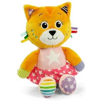 Clementoni Baby For You Peluche Gatto Katy The Kitty Peluche Neonato, Gioco Prima Infanzia, Giocattolo Neonato Prime Attività, Pupazzo Neonato Lavabile In Lavatrice, 0-36 Mesi Clementoni Baby For You Peluche Gatto Katy The Kitty Peluche Neonato, Gioco Prima Infanzia, Giocattolo Neonato Prime Attività, Pupazzo Neonato Lavabile In Lavatrice, 0-36 Mesi