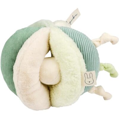Nattou Lapidou Palla attività per neonati, 17 cm, colore: verde tiglio Nattou Lapidou Palla attività per neonati, 17 cm, colore: verde tiglio
