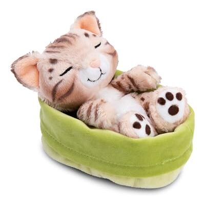 NICI Morbido gatto Bengala di peluche, 12 cm, multicolore NICI Morbido gatto Bengala di peluche, 12 cm, multicolore