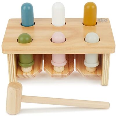 BIECO Martello per Bambini Giochi Interattivi Legno Regalo 1 Anno BIECO Martello per Bambini Giochi Interattivi Legno Regalo 1 Anno