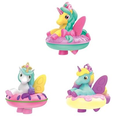INKEE TOYS Galupy Unicorn Star – Set 3 Giochi da Bagno per Bambini: Holly, Penny e Lily – Unicorni Squishy con Cambio Colore e Acqua per Vasca da Bagno INKEE TOYS Galupy Unicorn Star – Set 3 Giochi da Bagno per Bambini: Holly, Penny e Lily – Unicorni Squishy con Cambio Colore e Acqua per Vasca da Bagno