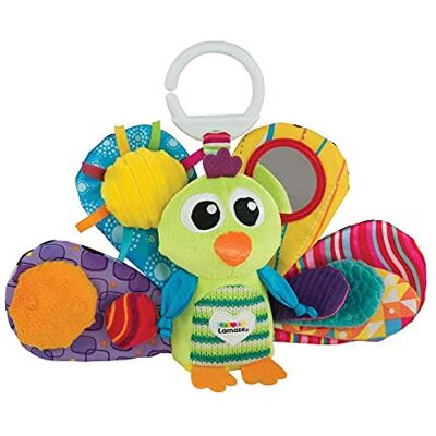 LAMAZE Jacques The Peacock, Clip on Pram And Pushchair Newborn Baby Toy, Sensory Toy for Babies Boys And Girls from 0 to 6 Months LAMAZE Jacques The Peacock, Clip on Pram And Pushchair Newborn Baby Toy, Sensory Toy for Babies Boys And Girls from 0 to 6 Months