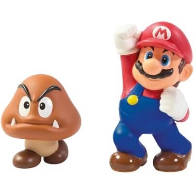 TOMY Super Mario Squirters- Mario + Goomba TOMY Super Mario Squirters- Mario + Goomba