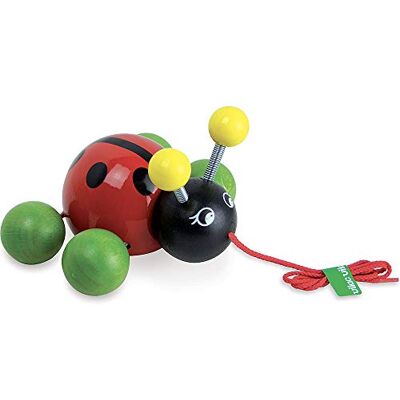 Vilac Coccinella Gioco da Tirare, in Legno Vilac Coccinella Gioco da Tirare, in Legno