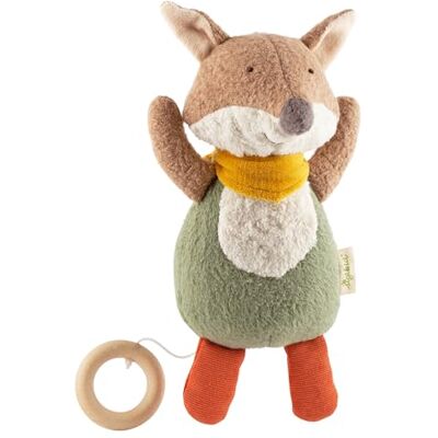 Sigikid Carillon a forma di volpe in cotone biologico con melodia aiuta ad addormentarsi per neonati, giocattoli di peluche, regalo personale per bambini dalla nascita per neonati e bambini Sigikid Carillon a forma di volpe in cotone biologico con melodia aiuta ad addormentarsi per neonati, giocattoli di peluche, regalo personale per bambini dalla nascita per neonati e bambini