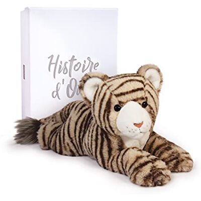 Doudou et Compagnie Histoire d'ours Bengaly le Tigre-35 Cm, , Beige Doudou et Compagnie Histoire d'ours Bengaly le Tigre-35 Cm, , Beige
