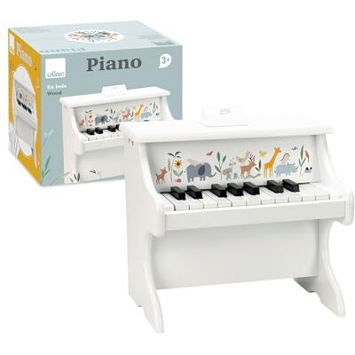 Vilac Piano gli Animali del Mondo Sarah Betz Strumento Musicale Bambini 3+ Vilac Piano gli Animali del Mondo Sarah Betz Strumento Musicale Bambini 3+