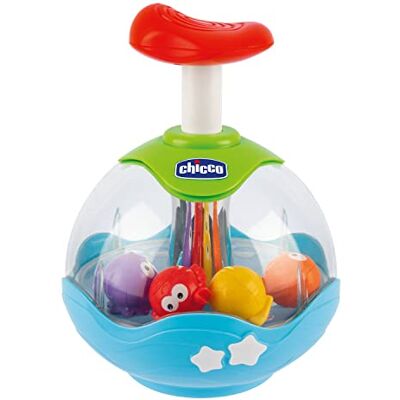 Artsana Chicco Trottola Acquarium, Gioco Elettronico con Luci e Suoni, 6-36 Mesi Artsana Chicco Trottola Acquarium, Gioco Elettronico con Luci e Suoni, 6-36 Mesi
