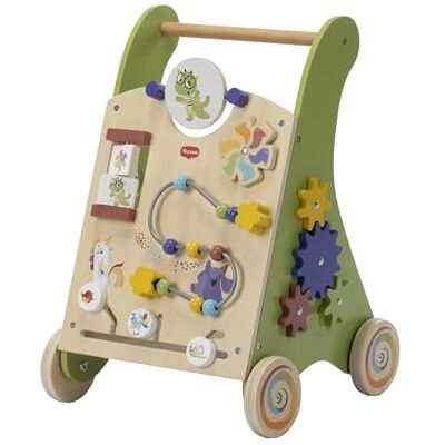 Tiny Love Walk Behind Carrello Primi Passi in Legno e Centro Attività Montessori, 12 Giochi Interattivi, Supporta Capacità Motorie e Sviluppo, Ruote Gommate Antiscivolo, 12+ Mesi, Born To Party Tiny Love Walk Behind Carrello Primi Passi in Legno e Centro Attività Montessori, 12 Giochi Interattivi, Supporta Capacità Motorie e Sviluppo, Ruote Gommate Antiscivolo, 12+ Mesi, Born To Party