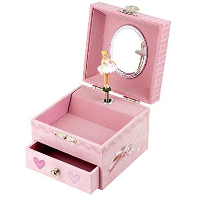 Trousselier Carillon Ballerina Rosa Carillon Portagioie Bambina Ragazza Carillon Bambina Musica Romeo e Giulietta Porta Gioie Bambina Regalo Ballerina Trousselier Carillon Ballerina Rosa Carillon Portagioie Bambina Ragazza Carillon Bambina Musica Romeo e Giulietta Porta Gioie Bambina Regalo Ballerina