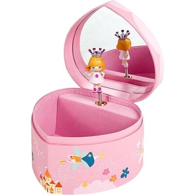 Trousselier Carillon Bambina Carillon Portagioie Bambina Principessa a forma di Cuore Regalo Bambina da 0 a 12 anni o più Porta Gioie Bambina Regalo Battesimo Bambina, Comunione Trousselier Carillon Bambina Carillon Portagioie Bambina Principessa a forma di Cuore Regalo Bambina da 0 a 12 anni o più Porta Gioie Bambina Regalo Battesimo Bambina, Comunione