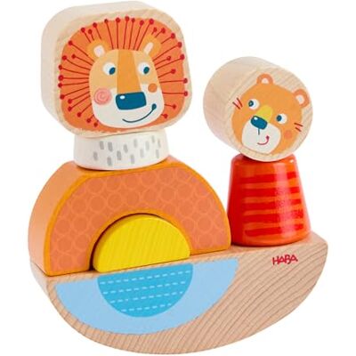 HABA Gioco Leone – Montessori Giocattolo motorio in Legno – promuove Le capacità motorie a Partire dai 1,5 Anni – Giocattolo per Bambini Made in Germany – 2010995001 HABA Gioco Leone – Montessori Giocattolo motorio in Legno – promuove Le capacità motorie a Partire dai 1,5 Anni – Giocattolo per Bambini Made in Germany – 2010995001