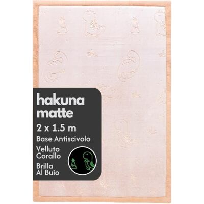 Hakuna Matte Tappetino da gioco per bambini, velluto corallo, 170 x 120 x 2,5 cm Grande, High density foam ad alta densità, Elegante, Retro antiscivolo Hakuna Matte Tappetino da gioco per bambini, velluto corallo, 170 x 120 x 2,5 cm Grande, High density foam ad alta densità, Elegante, Retro antiscivolo