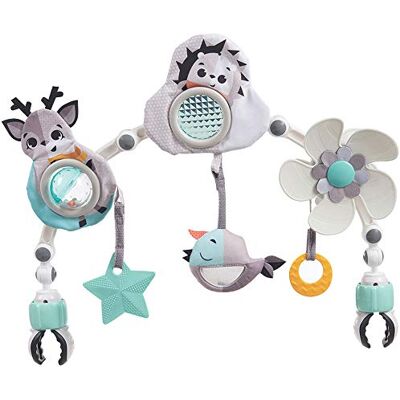 Tiny Love Sunny Stroll Black & White Arco Gioco Passeggino, Culla, Ovetto, con Clip Aggancio Universale, Gioco Educativo, 0+ Mesi, Collezione Magical Tales Tiny Love Sunny Stroll Black & White Arco Gioco Passeggino, Culla, Ovetto, con Clip Aggancio Universale, Gioco Educativo, 0+ Mesi, Collezione Magical Tales